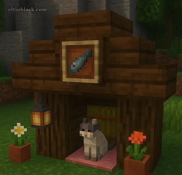 Idea casa de gato Minecraft