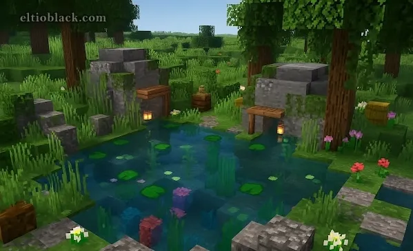 Idea estanque Minecraft