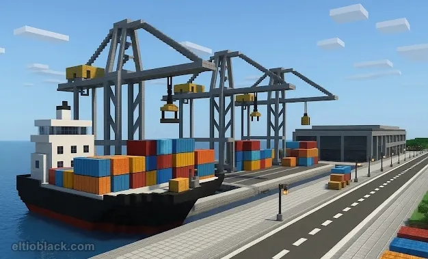 Puerto moderno idea minecraft