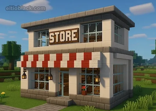 Tienda idea minecraft