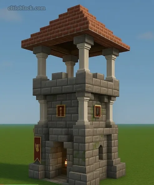 Torre idea construccion Minecraft