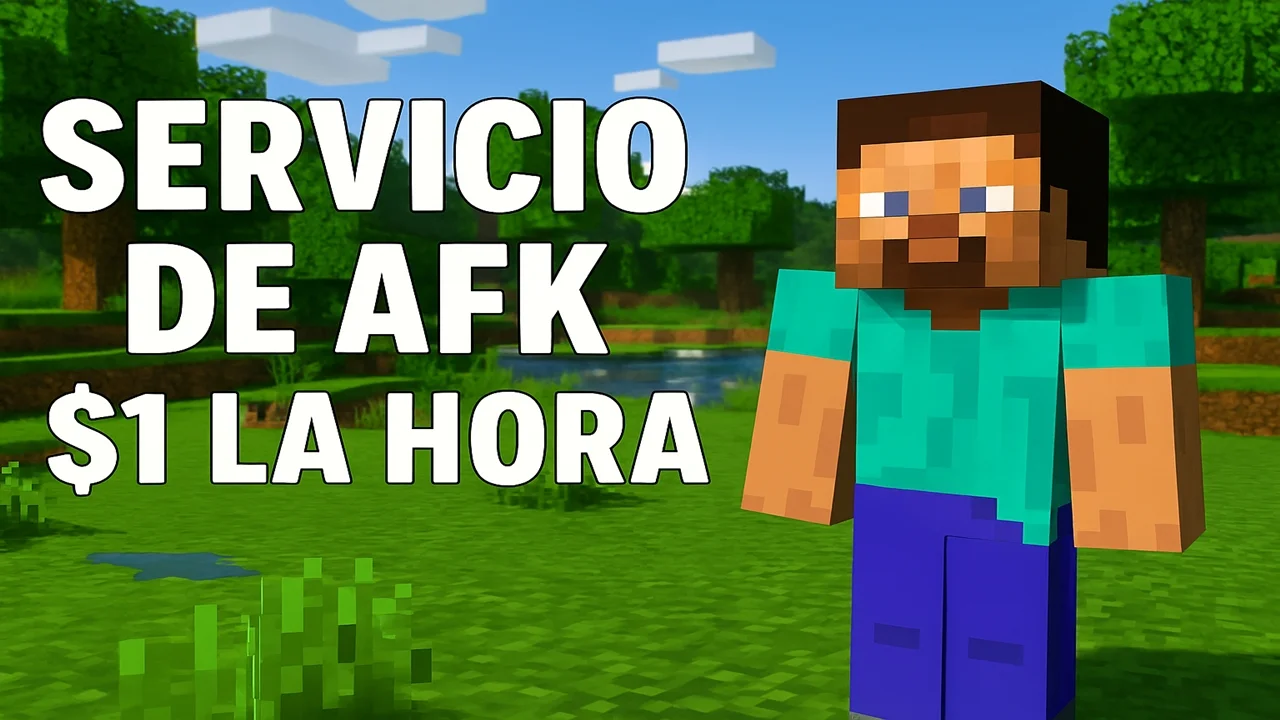 Freelancer Trabajo afk en Minecraft Servidores