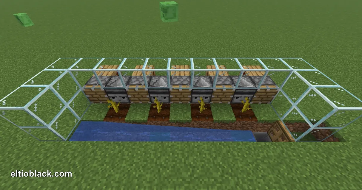 ¿cómo hacer una granja de calabaza en minecraft?