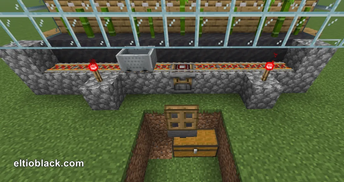 ¿Cómo hacer una granja de madera automatico en minecraft?