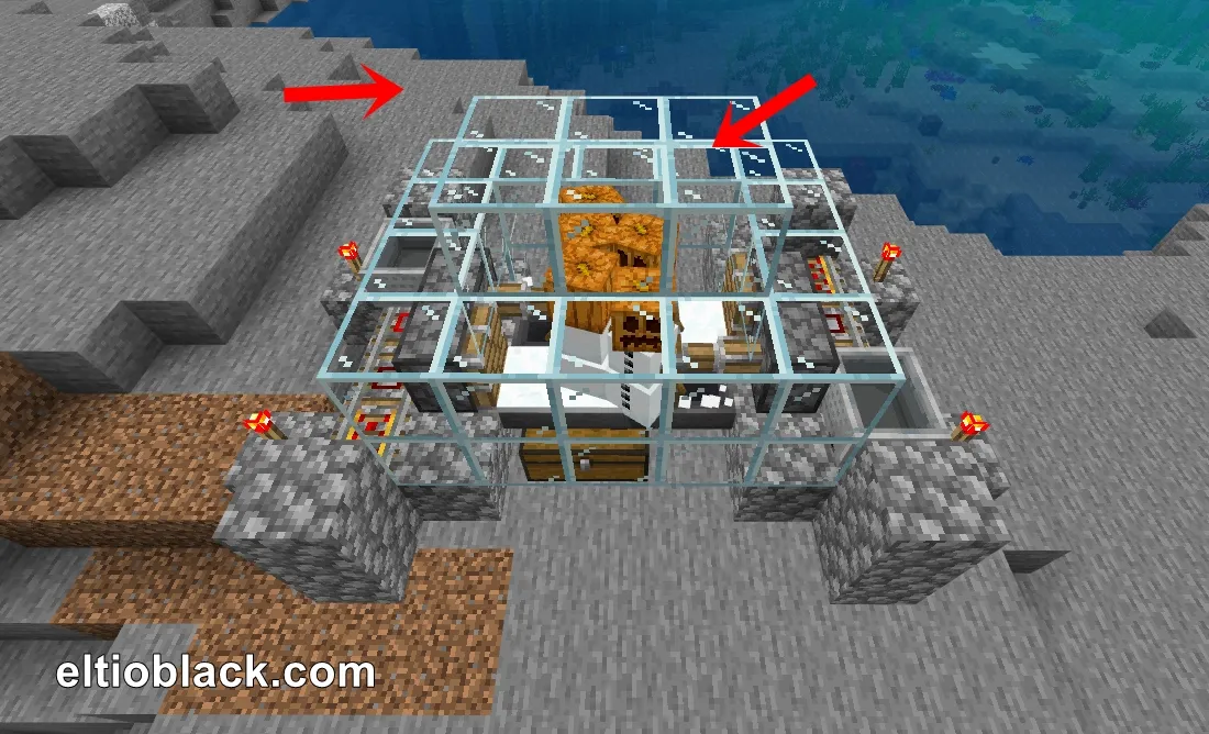 ¿cómo hacer una granja de nieve en minecraft?