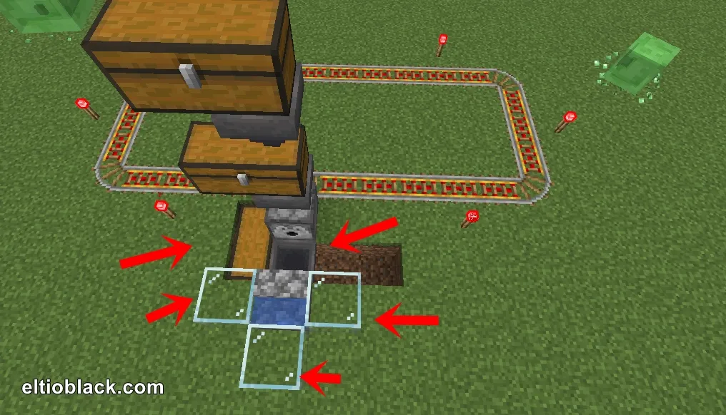 ¿cómo hacer un generador de Obsidiana en minecraft?