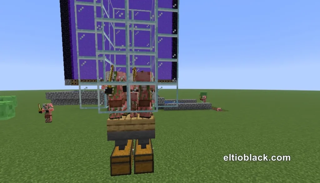 ¿Cómo hacer una granja de oro en minecraft?