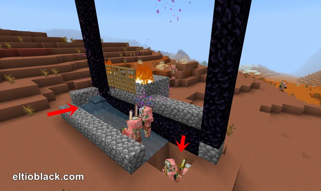 ¿cómo hacer una granja de oro para bedrock?