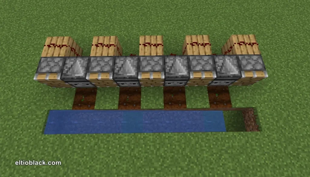 ¿cómo hacer una granja de calabaza en minecraft?