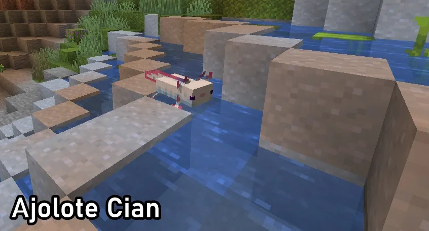 todos los ajolotes minecraft informacion