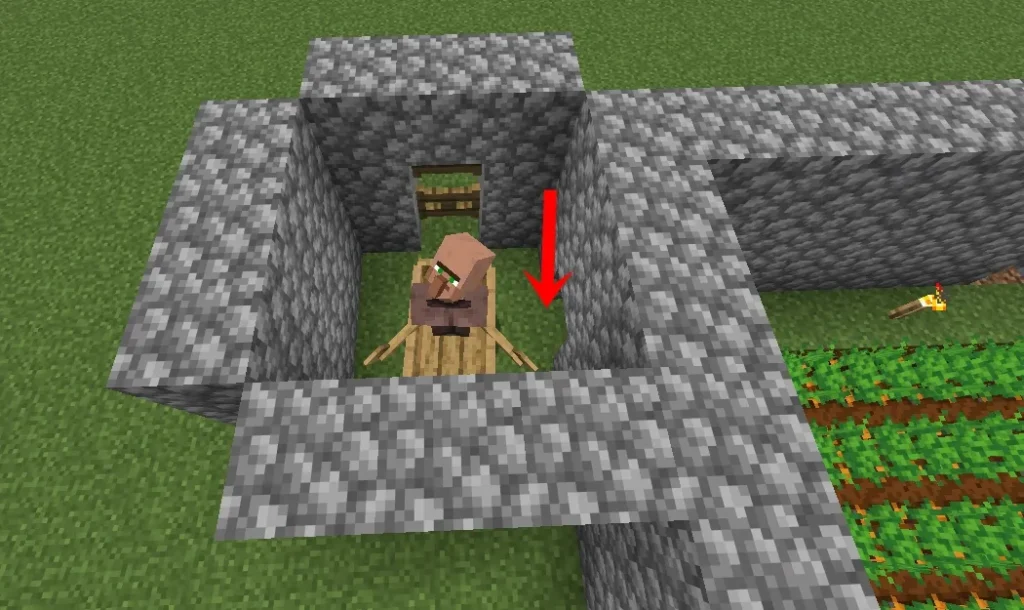 ¿Cómo hacer una granja de aldeanos en minecraft?