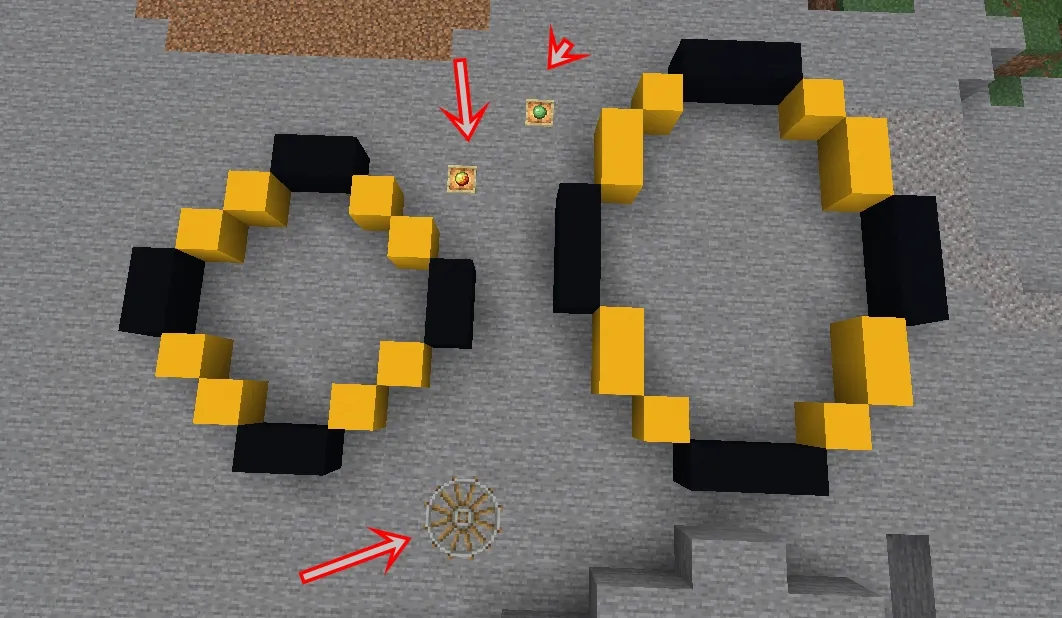 ¿como hacer un circulo en minecraft?