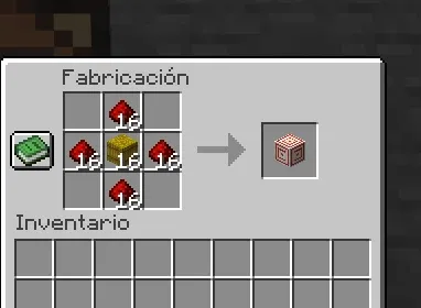 cómo hacer una diana en minecraft