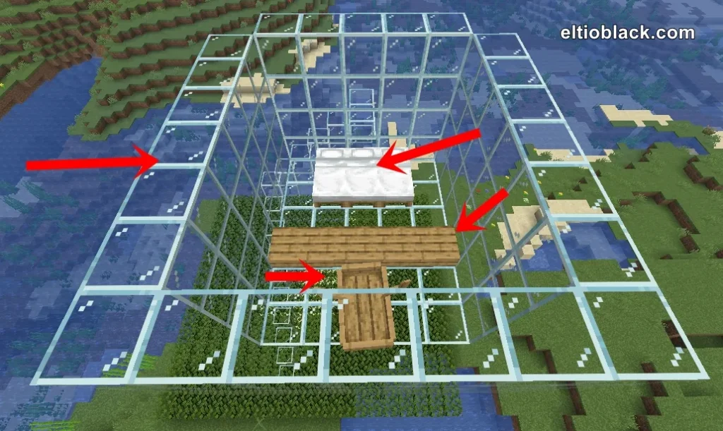¿Cómo hacer una granja de hierro en minecraft?