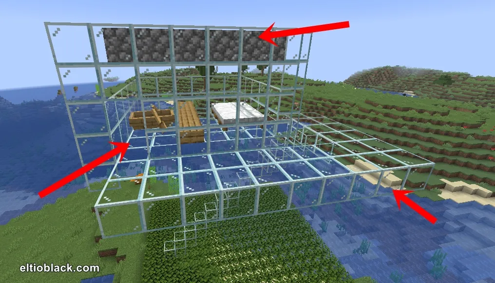 ¿Cómo hacer una granja de hierro en minecraft?