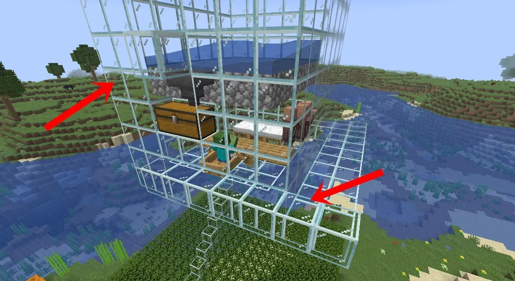 ¿Cómo hacer una granja de hierro en minecraft?