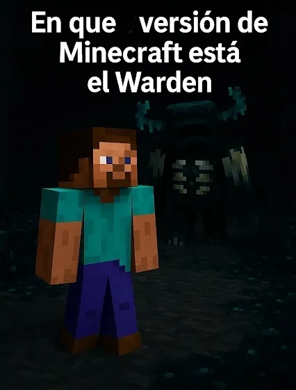 ¿en que version de minecraft esta el warden?