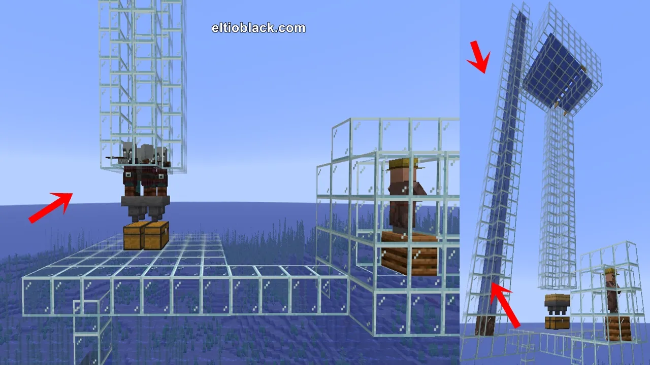 ¿cómo hacer una granja de raids esmeraldas y totem en minecraft?